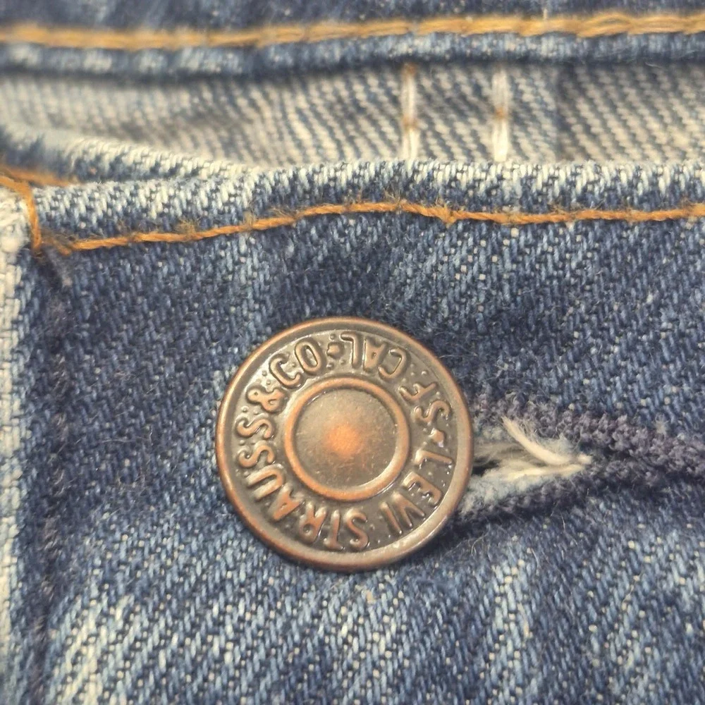 Vintage Levi's 517-0217 Orange Tab Jeans men's 34x32 USA Made1982 Straight Leg